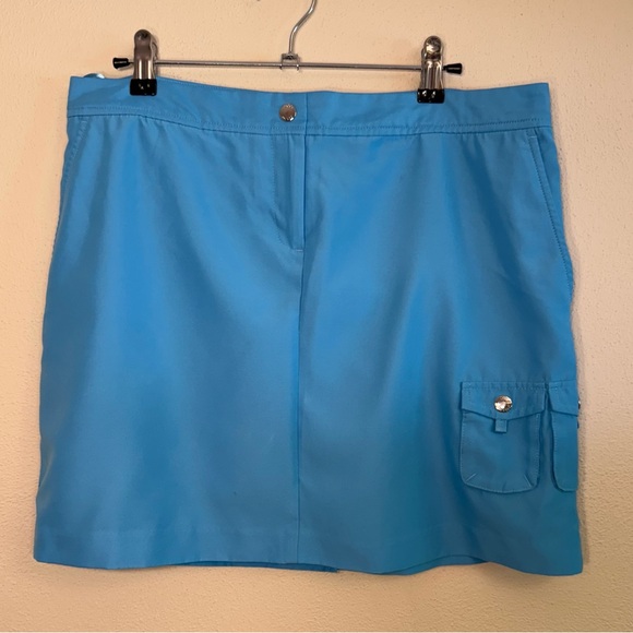 Izod Dresses & Skirts - Blue Izod Cool FX Golf Skirt Shorts